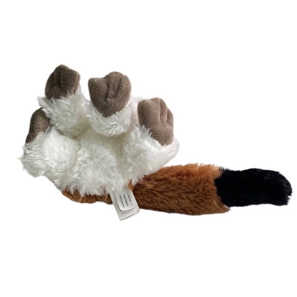 FIESTA Cotton Top Tamarin Monkey Furry Plush Soft Stuffed Animal Toy 8" - Picture 5 of 9